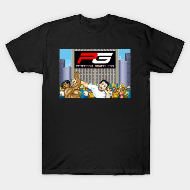 Peterson Grapplers Street Fighter T-Shirt! T-Shirt by mredthefed